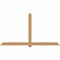 Ekena Millwork Eugene Smooth Timber Gable Bracket, Western Red Cedar, 108"W x 58"H x 1 1/2"D x 5 1/2"F, 13/12 Pitch GBW108X58X0206EUG00SWR - alternate 1